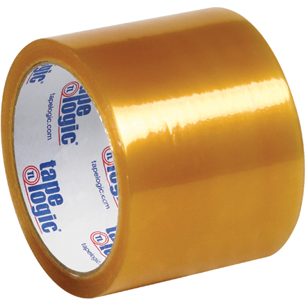 3" x 110 yds. Clear (6 Pack) Tape Logic<span class='rtm'>®</span> #57 Natural Rubber Tape