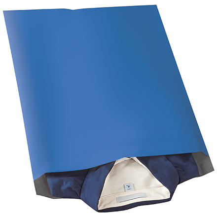 14 <span class='fraction'>1/2</span> x 19" Blue Poly Mailers