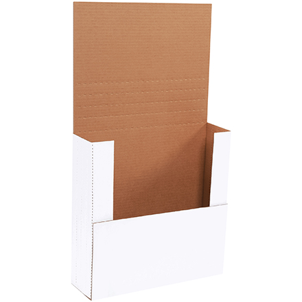14 x 14 x 4" White Easy-Fold Mailers