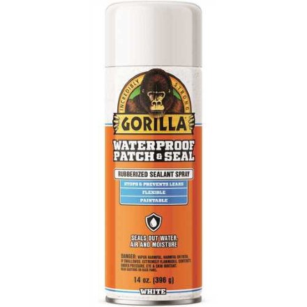 14 oz. Gorilla<span class='rtm'>®</span> Waterproof Patch and Seal Spray - White