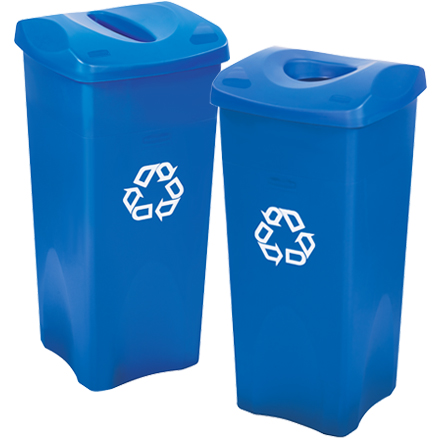 Rubbermaid<span class='rtm'>®</span> Square Recycling Containers