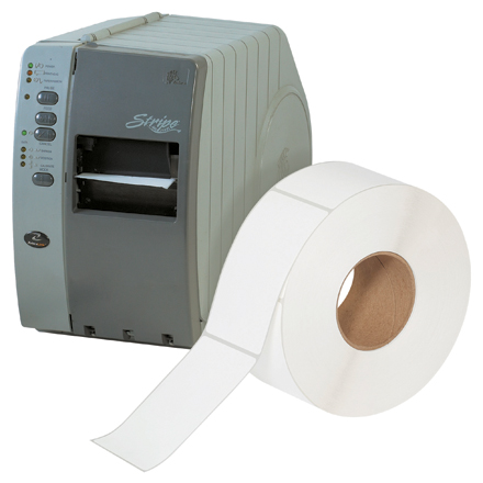 3 x 5" White Thermal Transfer Labels